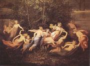 Moritz von Schwind Fairy Dance in the Alder Grove (mk22) oil painting